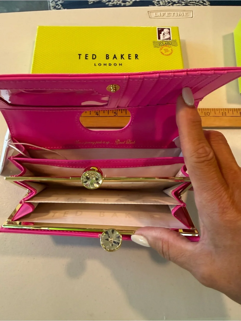 Ted Baker Woman’s Wallet - Neon Pink